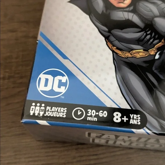 Batman Family Bingo Game Family Party Game for Kids/Teens/Adults Game Night Gift - Picture 2 of 4